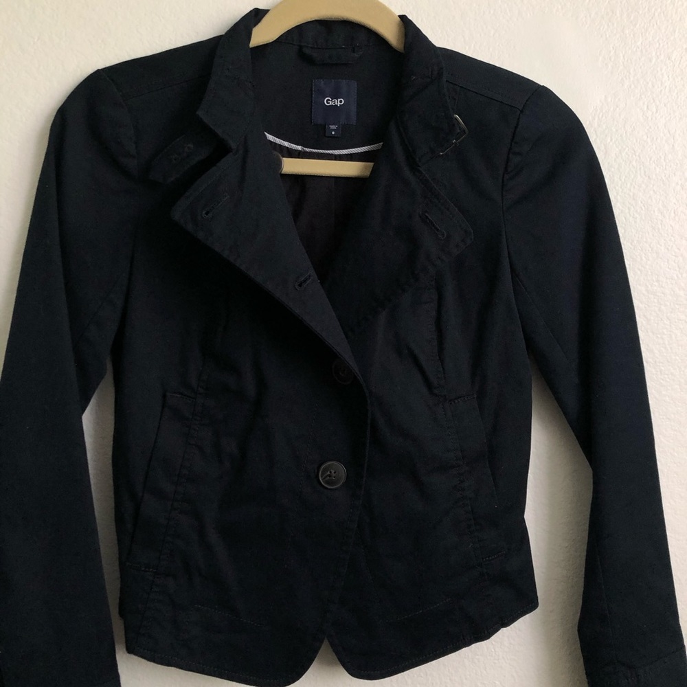 Gap Navy Blue Womens Utility Coat